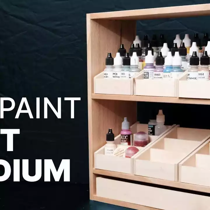 Mini Paint Rack Stadium