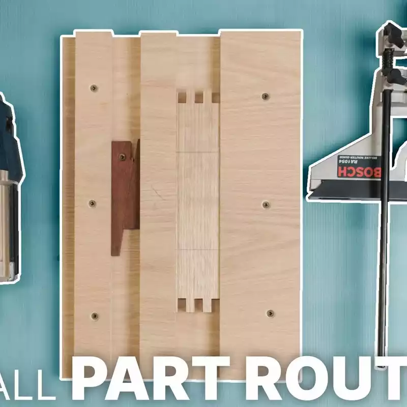 A Safer Way To Route Small Parts